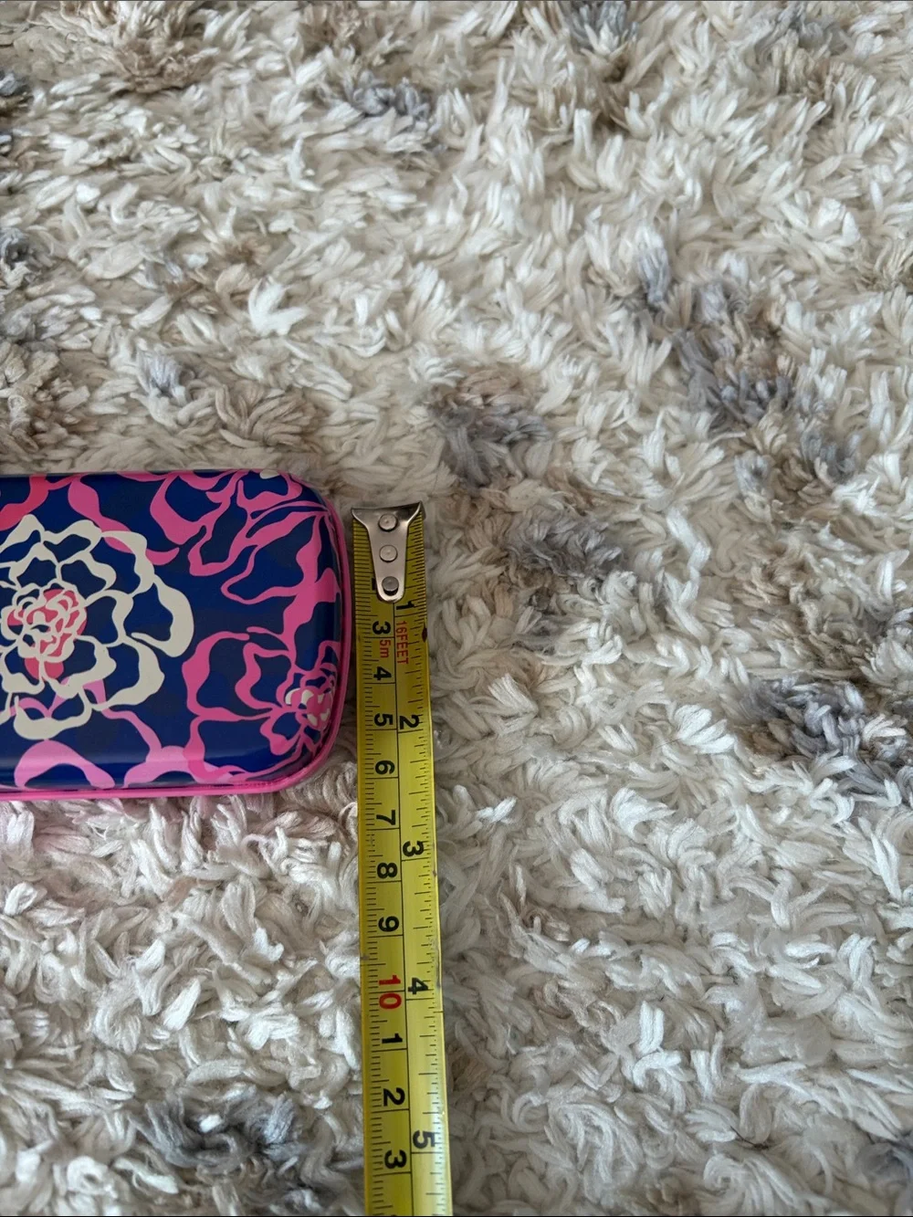 Vera Bradley Pink Metal Pencil Tin in Katalina Pink